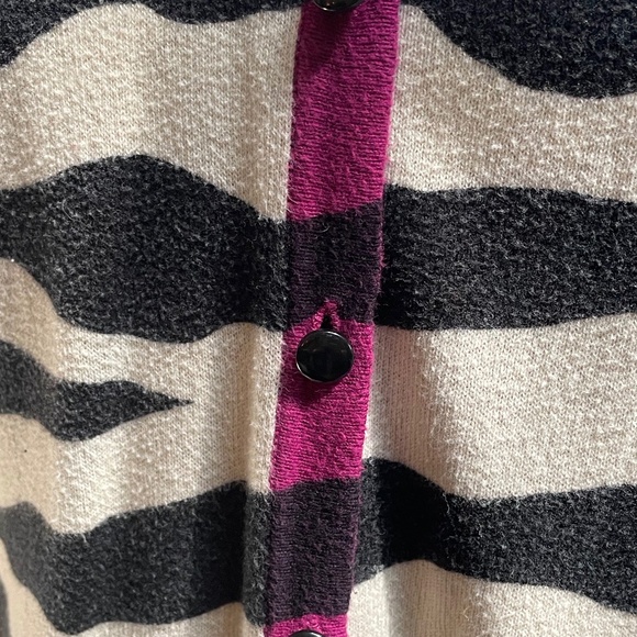 MERONA zebra print cardigan - Picture 3 of 4